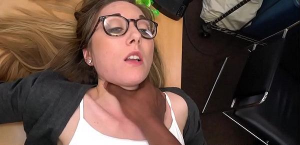  Clueless White Slut Dicked Balls Deep In Her Ass By BBC